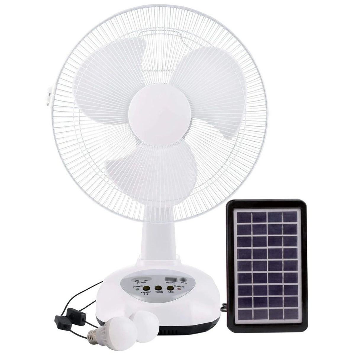 ZS Rechargeable Solar Fan