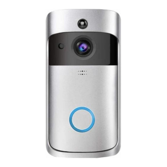 ZS smart WiFi video doorbell camera on white background