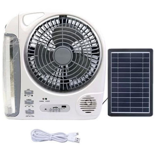 ZS 6 in 1 Rechargeable Solar Fan