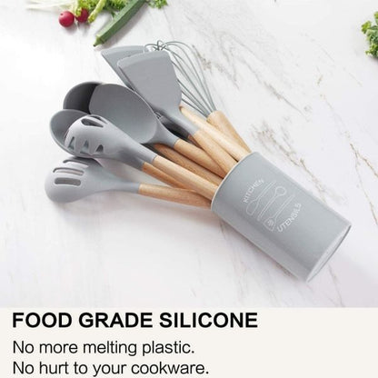 ZS - Silicone Kitchen Tools - Set of 12