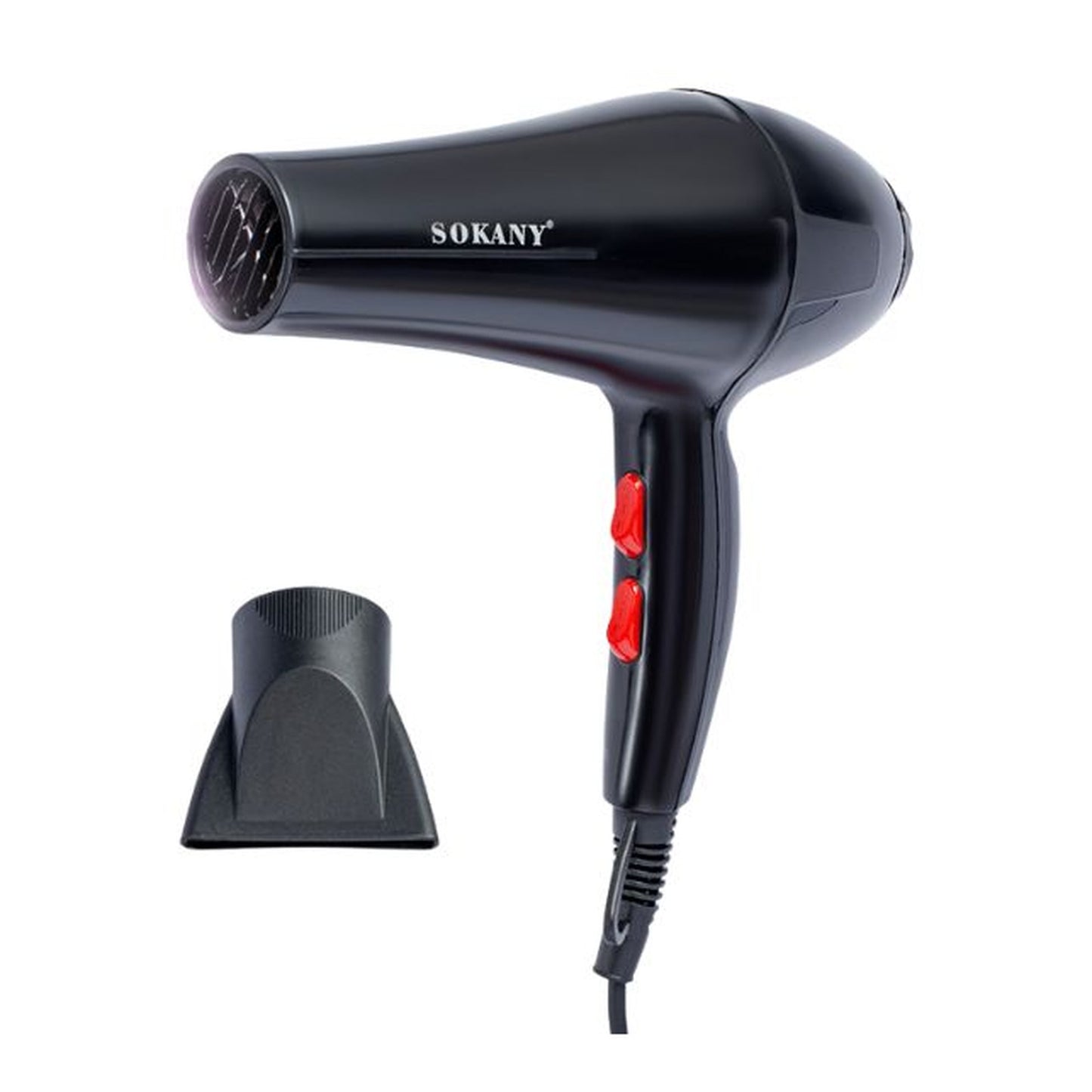 ZS 2200W Sokany Professional Hair Dryer on white background