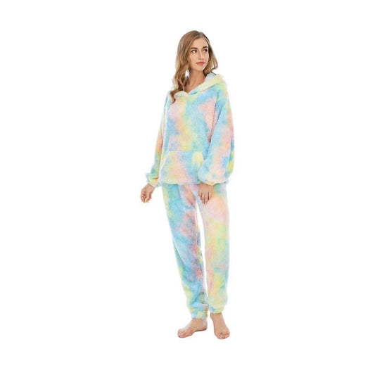 ZS - Tie Dye Hoodie 2pcs Set