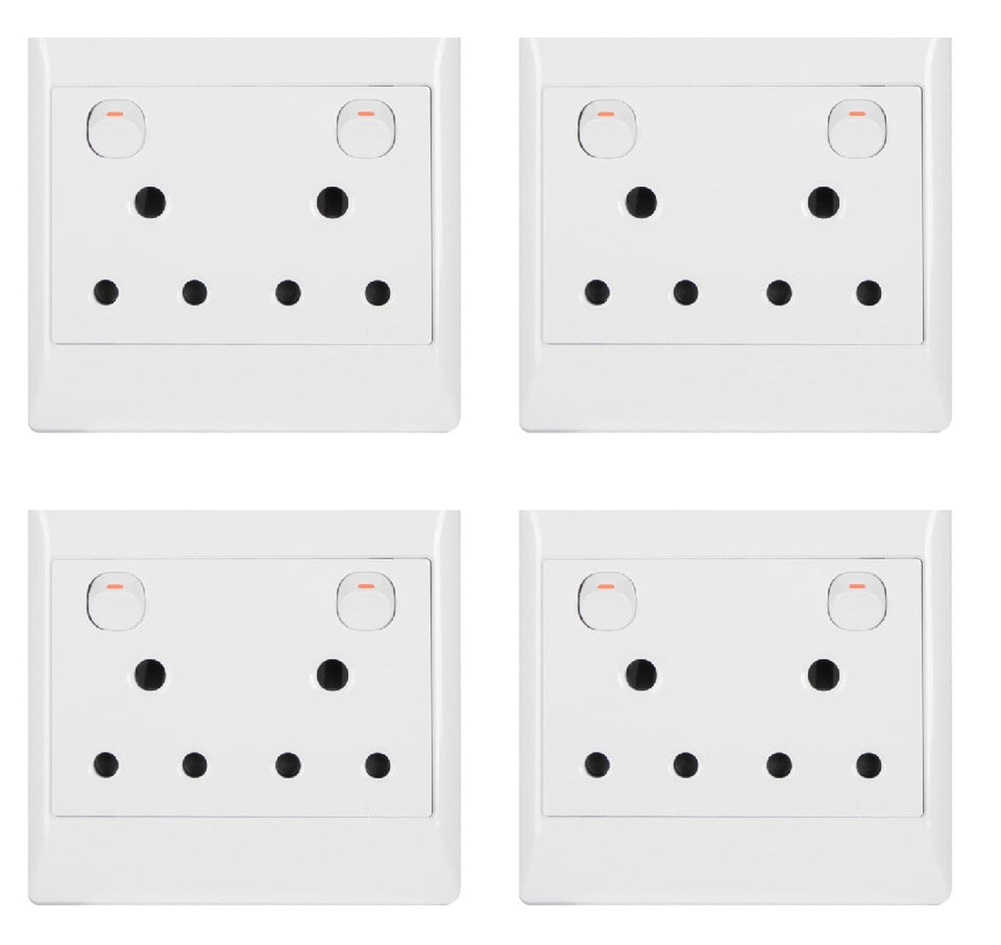 ZS Type D Double Wall Socket 4x4 Set of 4