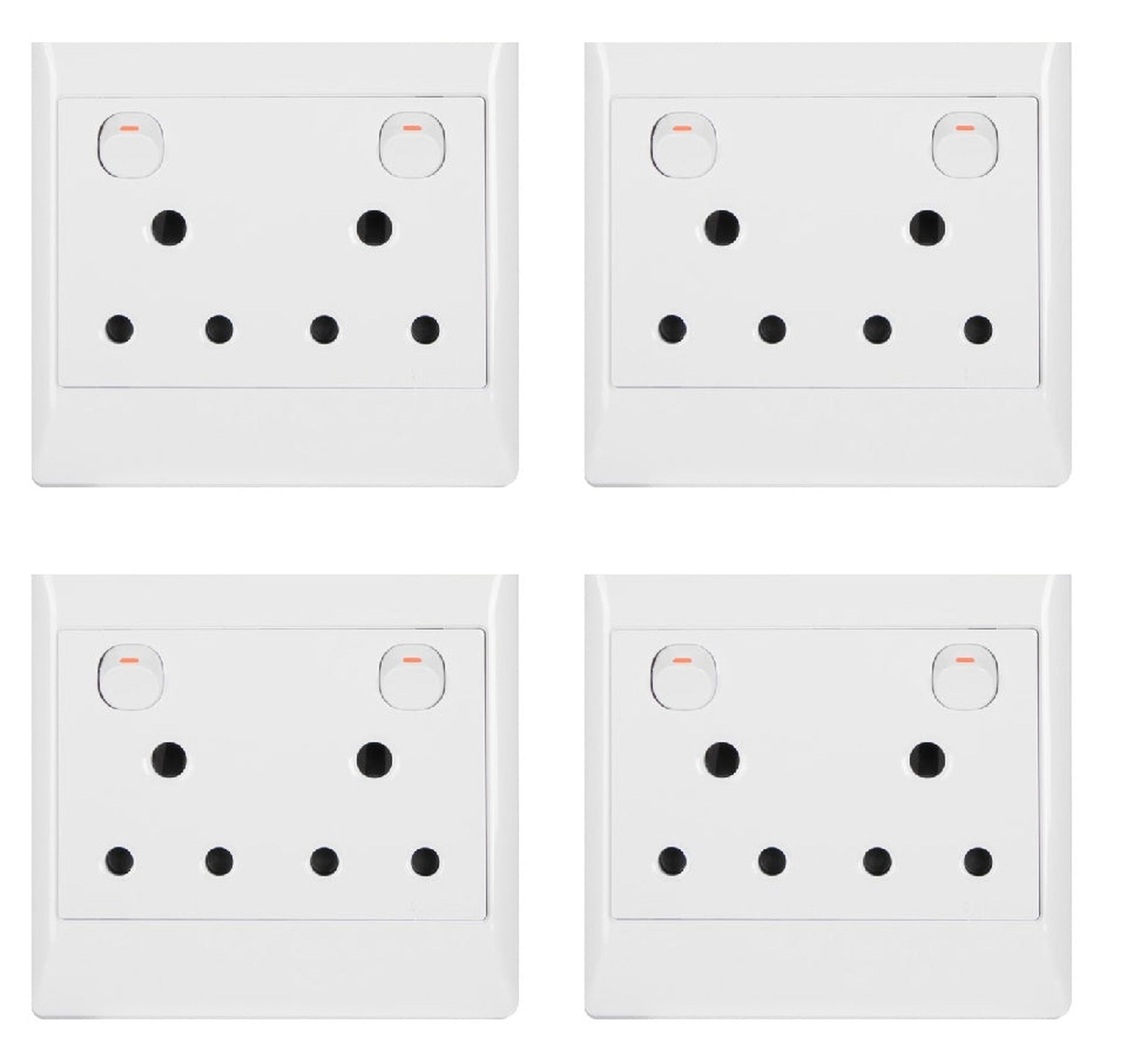 ZS Type D Double Wall Socket 4x4 Set of 4