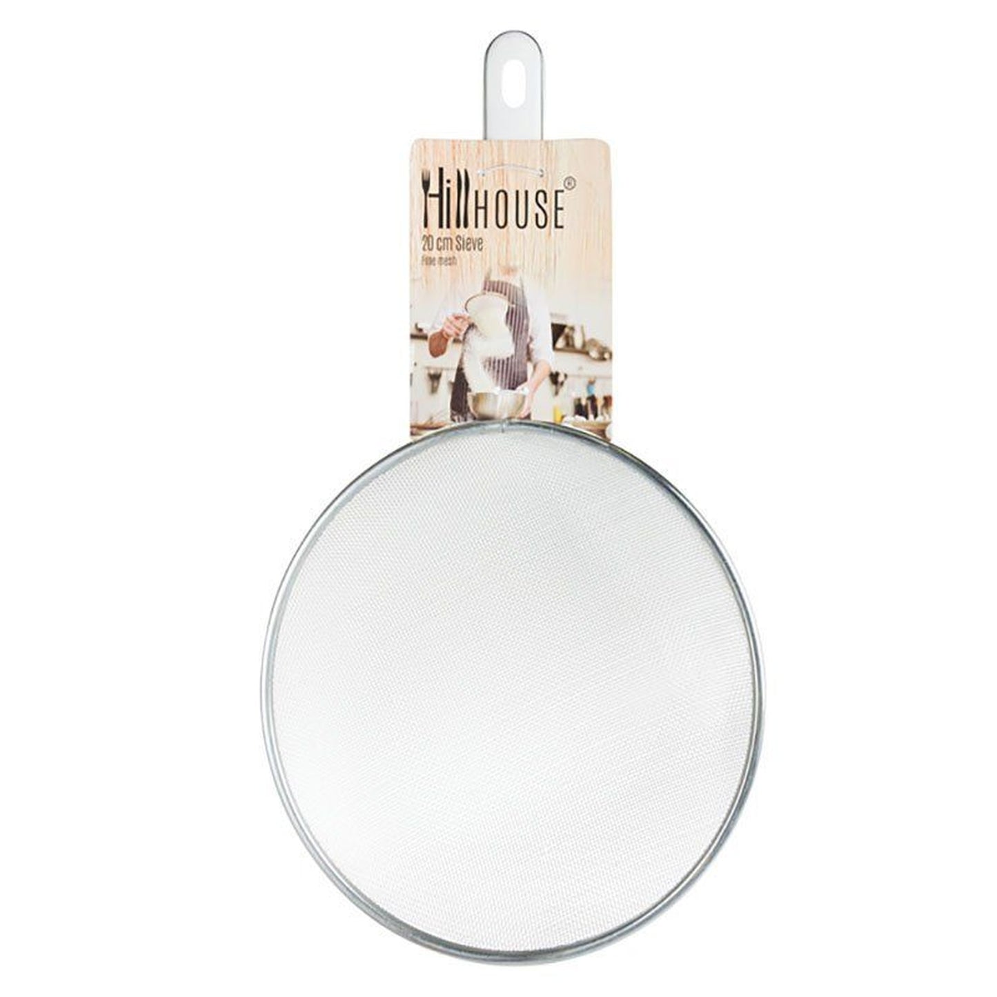 ZS - Sieve - Kitchen Accessories - Fine Mesh - Stainless Steel - 20 cm