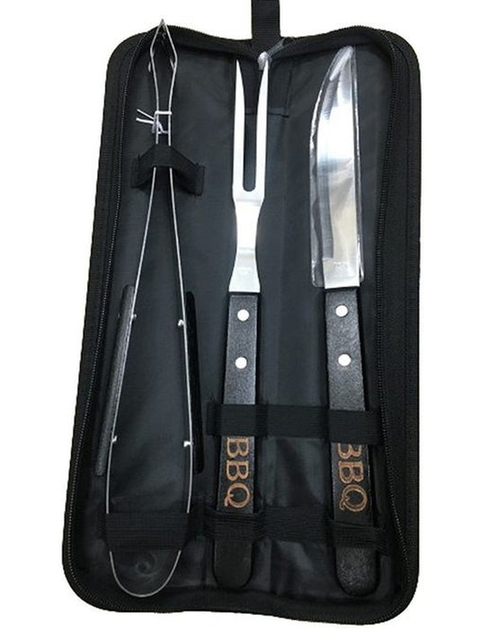 ZS - 3 Piece Braai Set With Case