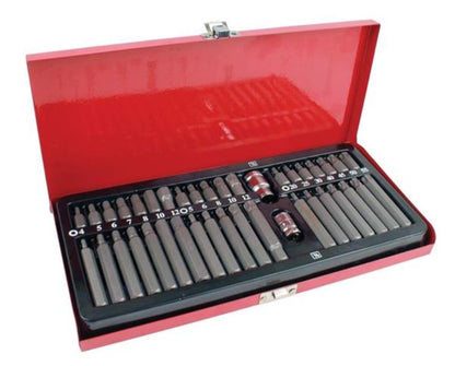 ZS 40 Piece Hex and Spline Bit Set