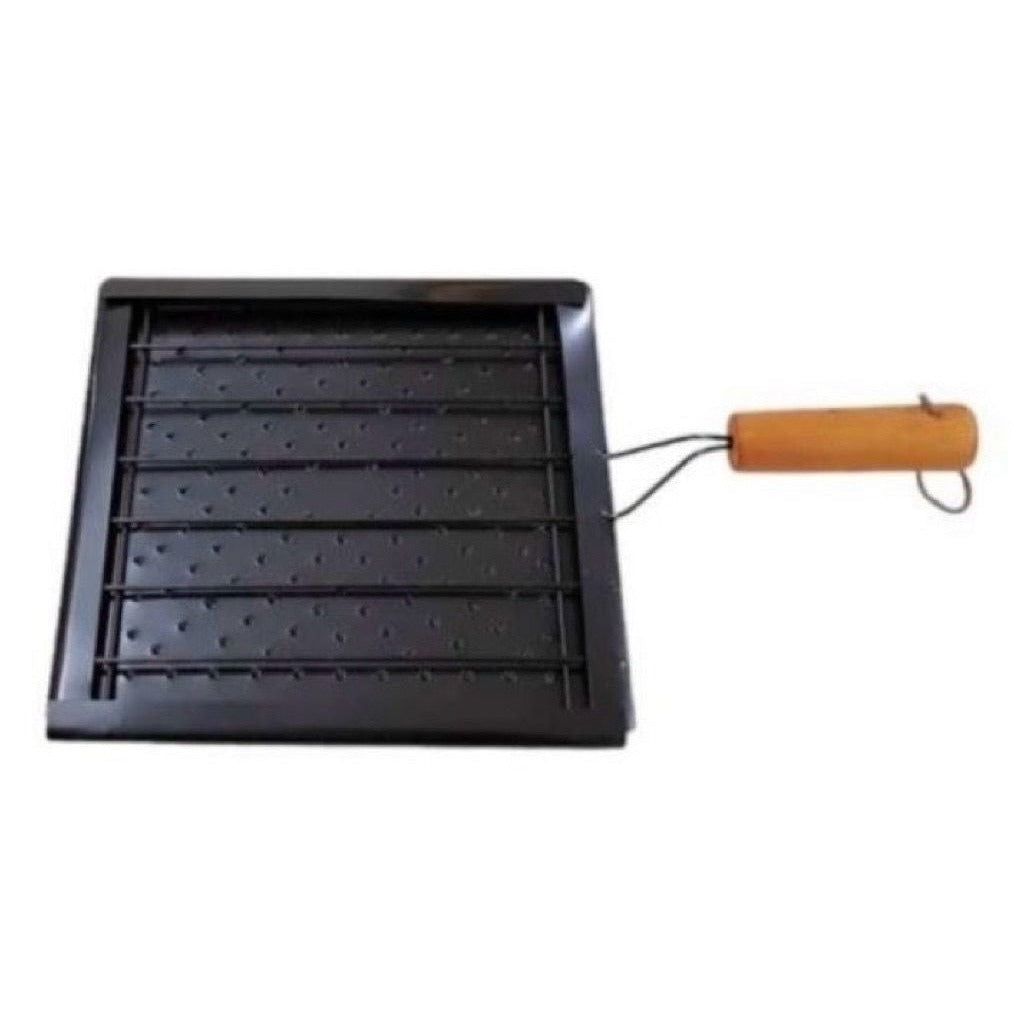 ZS BBQ Braai Grill Plate on white background
