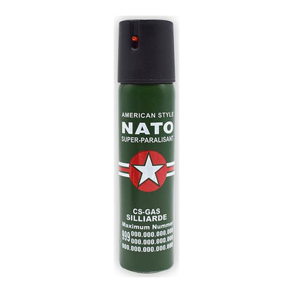 ZS Nato pepper spray on white background
