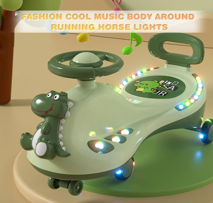 ZS - Car For Kids Ride on Car, Fun Universal Wheel