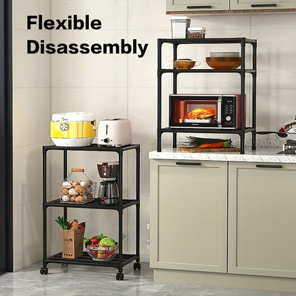 ZS - 6-Tier Multi-Functional Kitchen Storage Rack with Wheels
