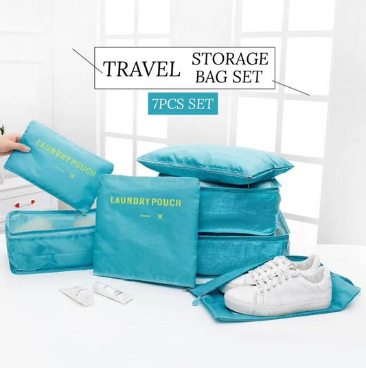 ZS - Travel Storage Bag Set - 7 Pcs
