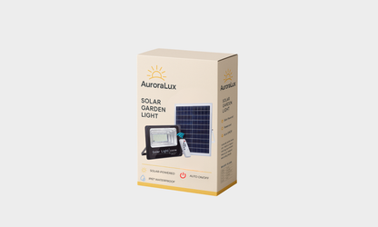 ZS - AuroraLux Solar Flood Light – Waterproof Outdoor LED Light