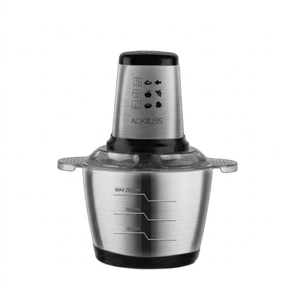ZS -  ACKILISS 3L 1000W Stainless Steel Food Processor