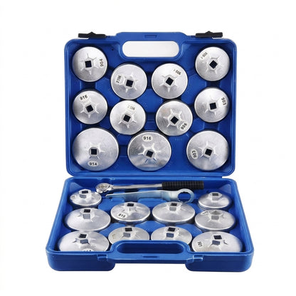 ZS - 23 Piece Aluminium Oil Filter Socket Wrench Set