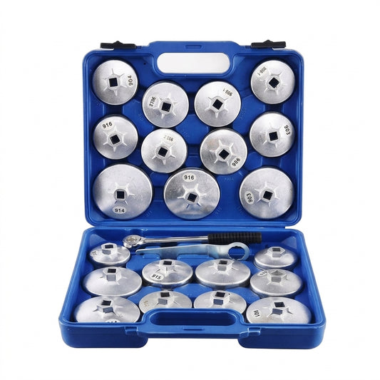 ZS - 23 Piece Aluminium Oil Filter Socket Wrench Set