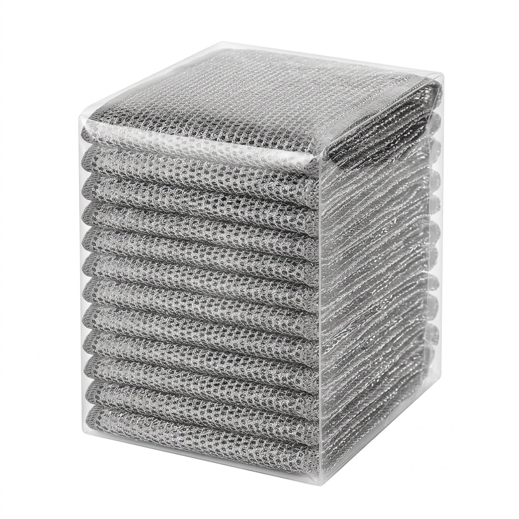 ZS - Steel-Wire Dish Cloth 12pcs Pack