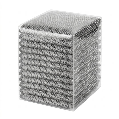 ZS - Steel-Wire Dish Cloth 12pcs Pack