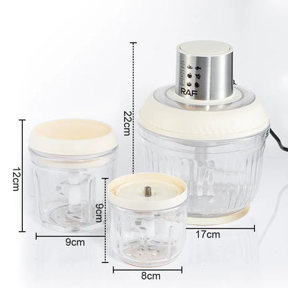 ZS - RAF R.7057 3 in 1 Food Processor 2.5L