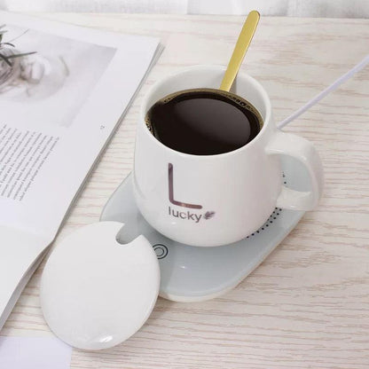 ZS - Ceramic Coffee Cup with Heating Pad