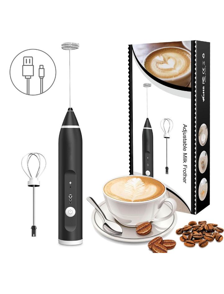 ZS - Rechargeable Portable 2 in 1 Milk Frother