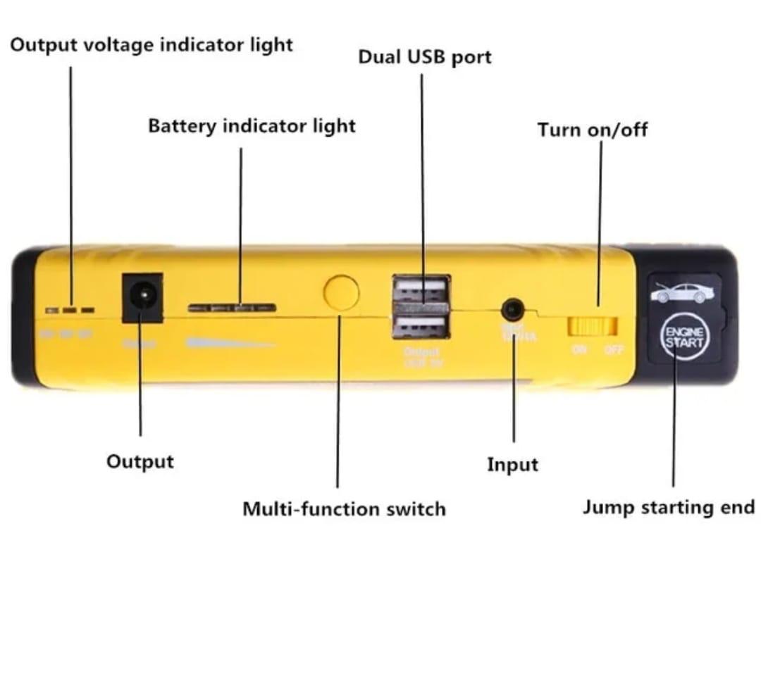 ZS - Car Jump Starter + Tyre Inflator