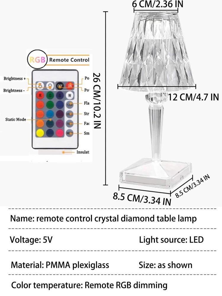 ZS - DIAMOND TOUCH LAMP