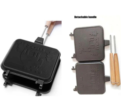 ZS - Sandwich Maker With Cool Touch Handle