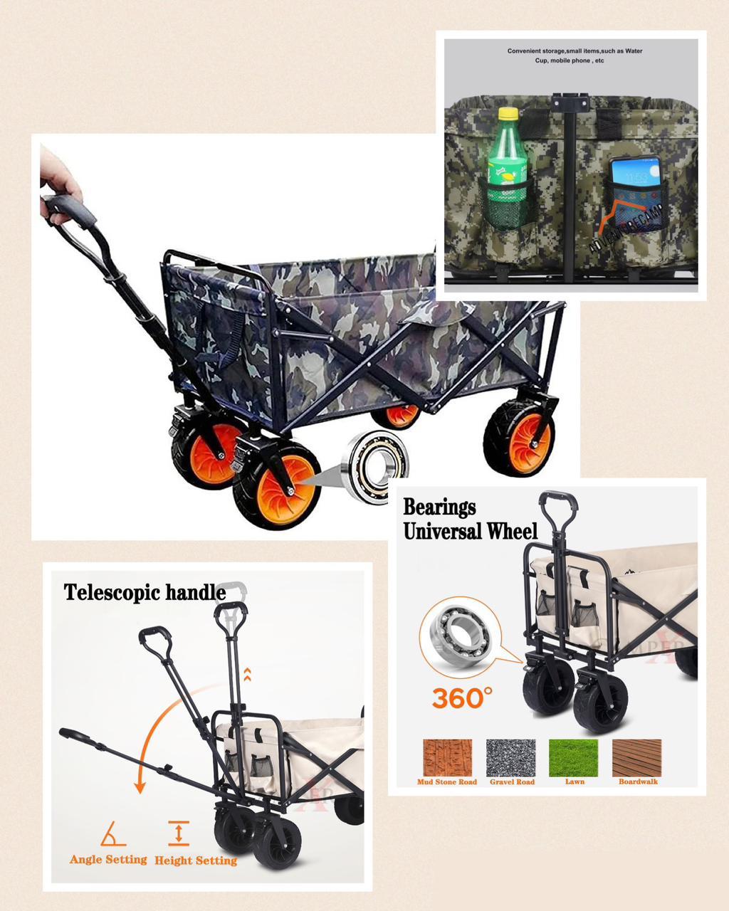 ZS - Foldable Adventurer Wagon Cart
