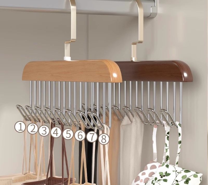 ZS - Space Saving Wooden Clothes Hanger