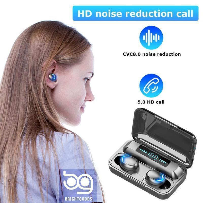 ZS - Wireless Earbuds With Power Bank F9-5C