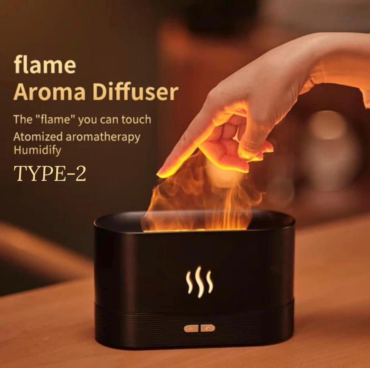 ZS - Flame Aroma Difusser Humidifier
