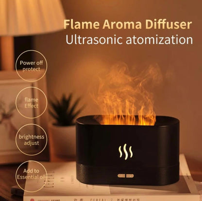ZS - Flame Aroma Difusser Humidifier