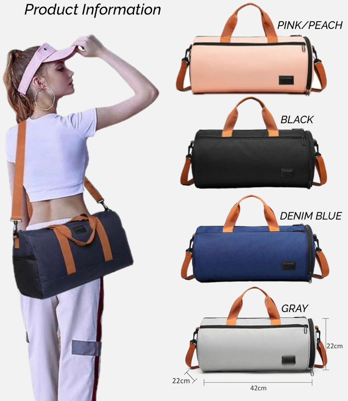 ZS - GYM - SPORTS DUFFEL BAG