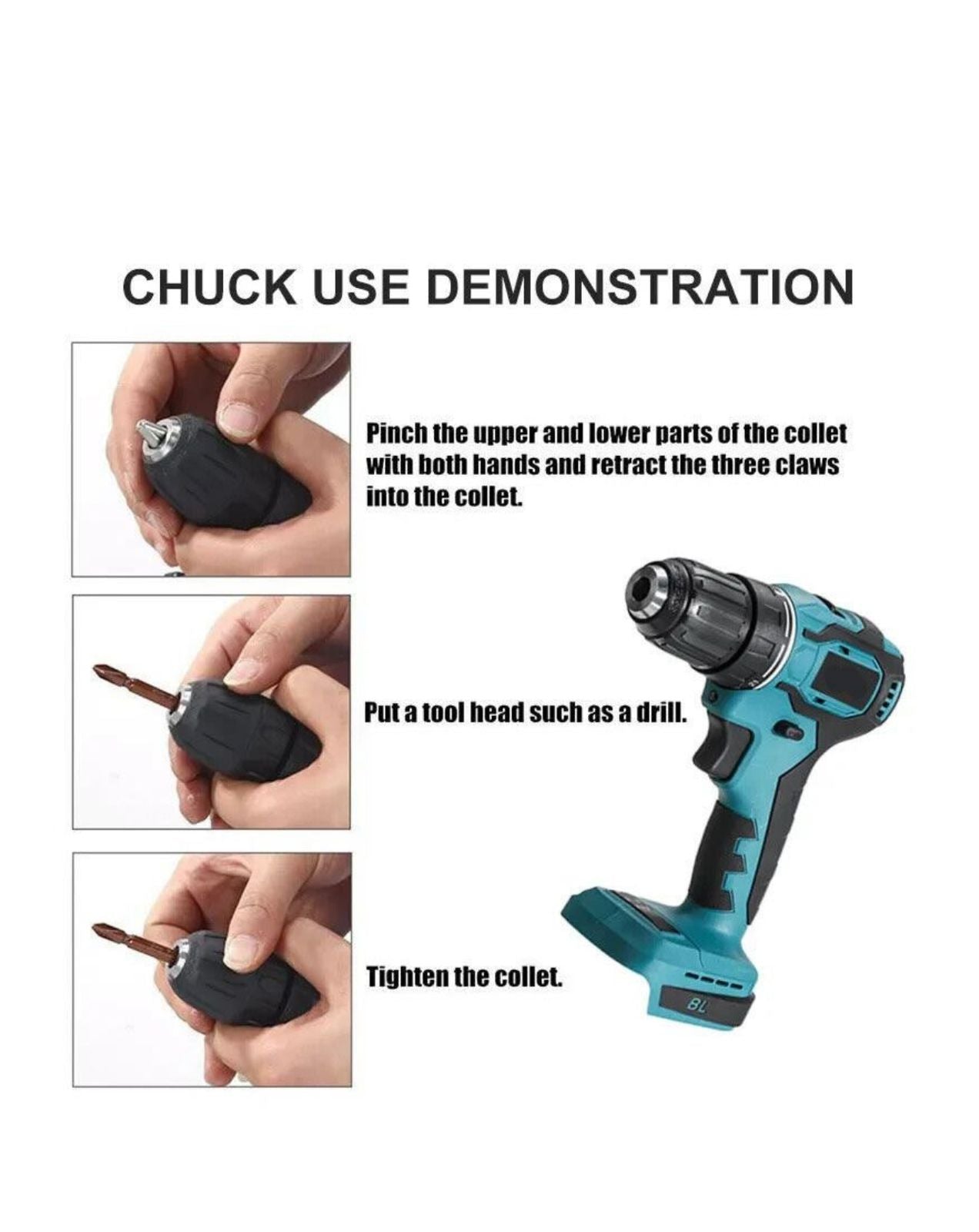 ZS - 36V 4 in 1 Multi Function Cordless Power Tools