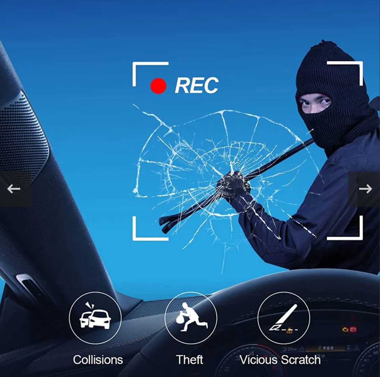 ZS - Dual Lens Dash Blackbox DVR