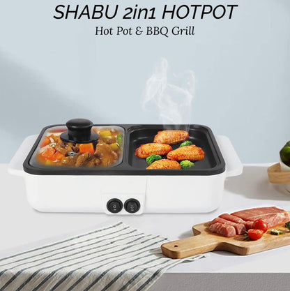 ZS - Shabu 2 in 1 Hotpot