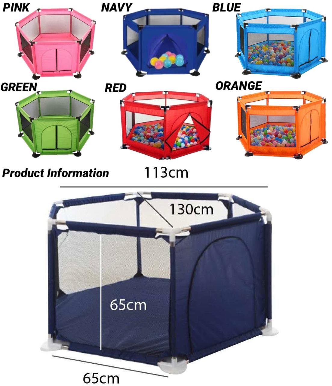 ZS - Baby Ball Pool Including Balls