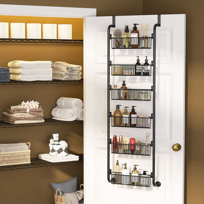 ZS - 6 Shelf - Door Hanging Organiser - Door