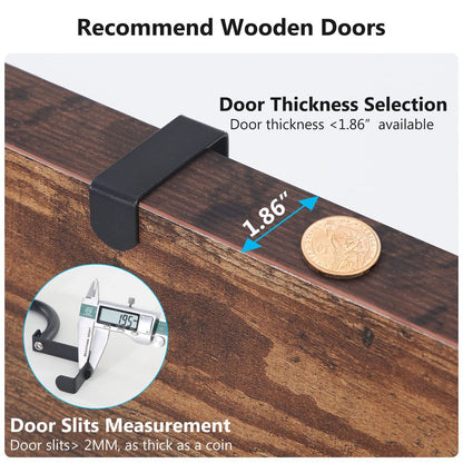 ZS - 6 Shelf - Door Hanging Organiser - Door