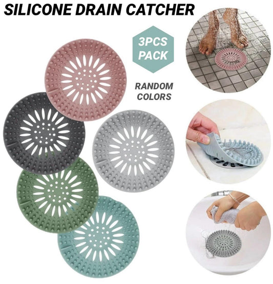 ZS - Silicone Drain Catcher 3pcs Pack