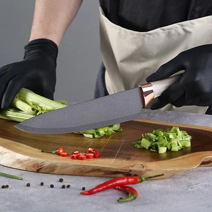 ZS - All in one Pro 7pcs Knife Set with Sharpener