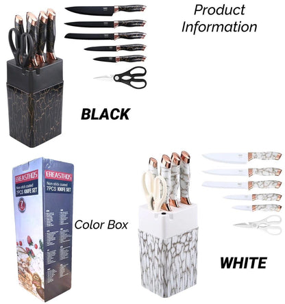 ZS - All in one Pro 7pcs Knife Set with Sharpener