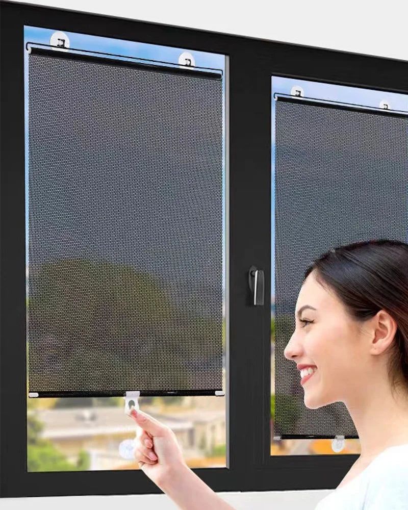 ZS - Anti-UV Retractable Car Sunshade Curtain