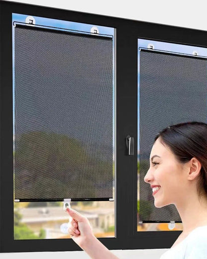 ZS - Anti-UV Retractable Car Sunshade Curtain