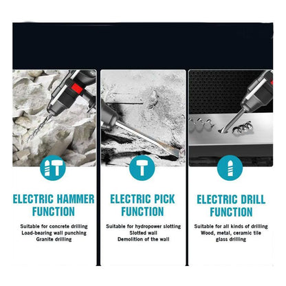 ZS - 21V 3 in 1 Cordless Multi Functional Power Tools Set