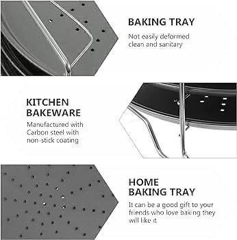 ZS - 3-Tier Pizza Crisper Pan