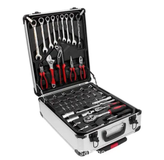 ZS - 187 Piece Professional Chrome Vanadium Toolset with Combination Wrench