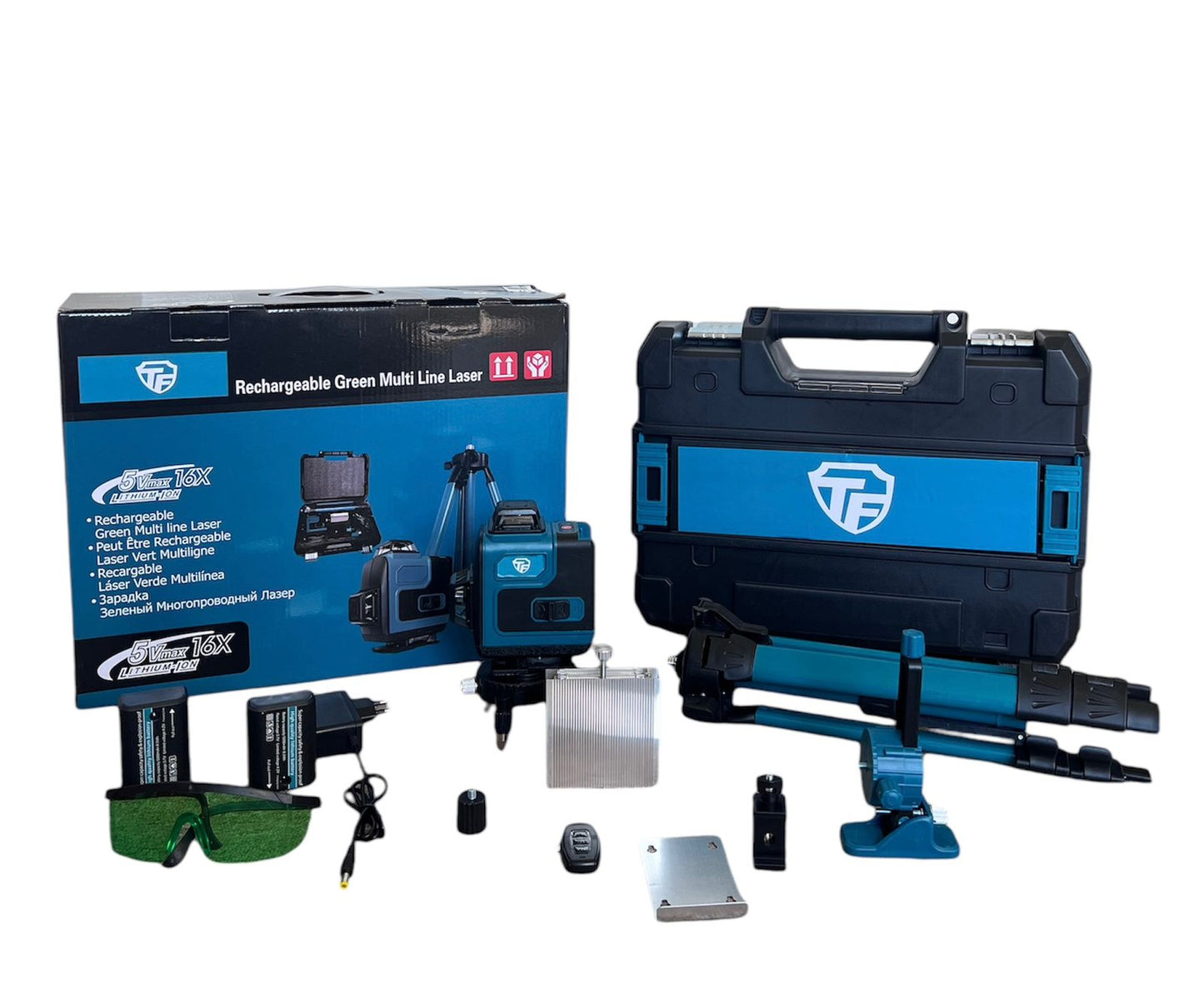 ZS - 3D-4D 16 Lines Rechargeable Laser Level Cordless