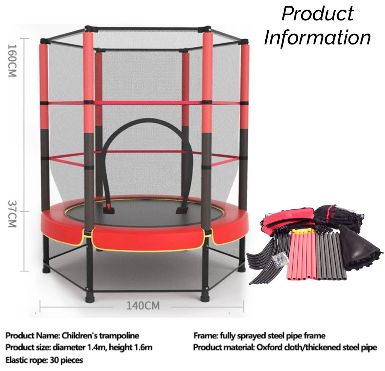 ZS - Kids Mini Trampoline